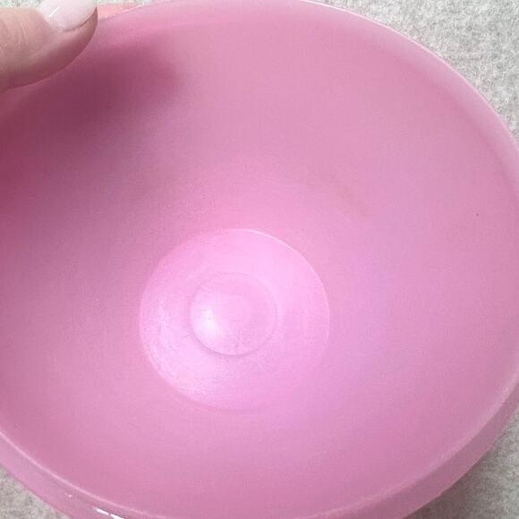 Vintage Tupperware Pastel "Wonderlier" Nesting Bowl Set 3pc w/ Lids #233-235 - Picture 9 of 10